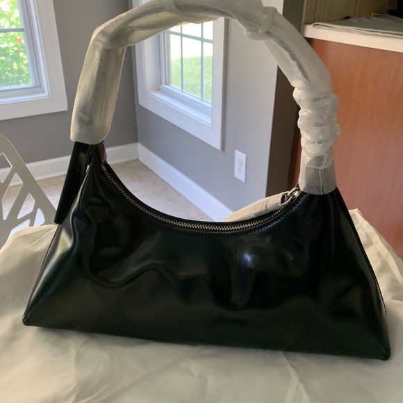 NWT STAUD Estelle Leather Shoulder Bag - Picture 6 of 10